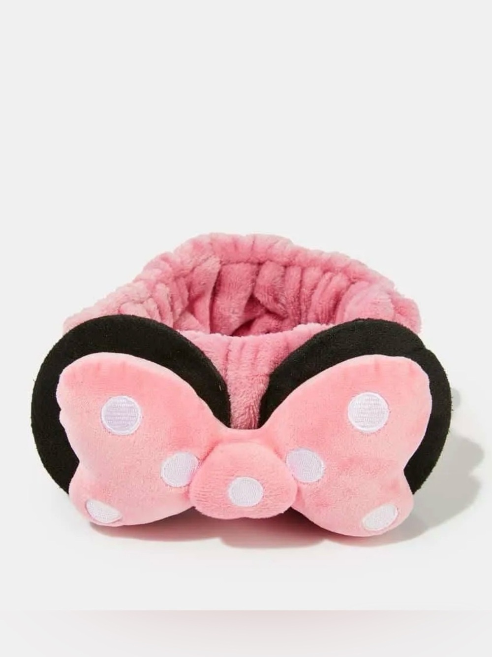 The Crème Shop Minnie Mouse Pink 3D Teddy Bow Headband Limited Edition!!